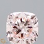 3.90 Ct. Fancy Intense Pink Cushion Lab Grown Diamond