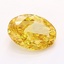 1.04 Ct. Fancy Intense Brownish Yellow Oval Lab Grown Diamond