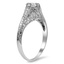 The Karolina Ring, smalltop view on a hand