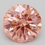 0.87 Ct. Fancy Pink Round Lab Grown Diamond