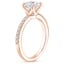 14K Rose Gold Luxe Elodie Diamond Ring (1/4 ct. tw.), smallside view