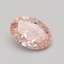 1.05 Ct. Fancy Vivid Pink Oval Lab Grown Diamond