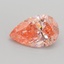 1.54 Ct. Fancy Vivid Pink Pear Lab Grown Diamond