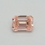 0.31 Ct. Fancy Intense Pink Emerald Lab Grown Diamond
