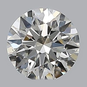 Round diamond — real photo