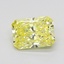 1.63 Ct. Fancy Intense None Yellow Radiant Lab Grown Diamond