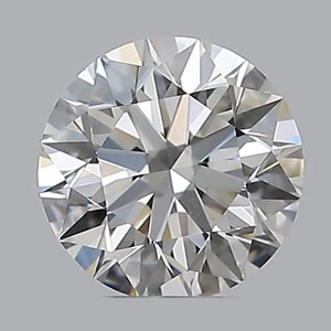 Round diamond — real photo