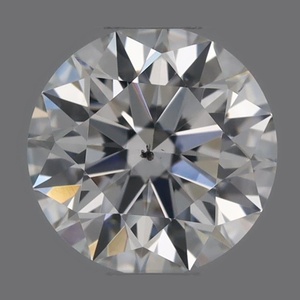 Round diamond — real photo