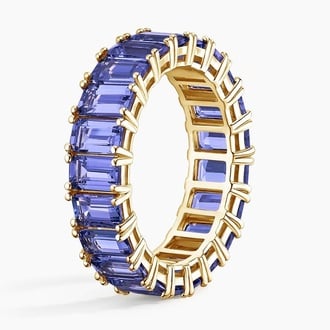 Eternity Tanzanite Cocktail Ring