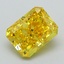 2.16 Ct. Fancy Vivid Yellow Radiant Lab Grown Diamond