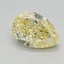 2.41 Ct. Fancy Intense Yellow Pear Lab Grown Diamond