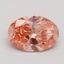 1.60 Ct. Fancy Vivid Pink Oval Lab Grown Diamond