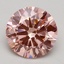3.01 Ct. Fancy Intense Pink Round Lab Grown Diamond