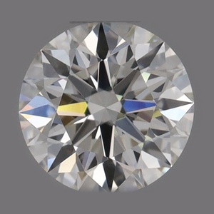 Round diamond — real photo