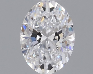 Oval diamond — real photo