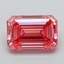2.62 Ct. Fancy Vivid Pink Emerald Lab Grown Diamond