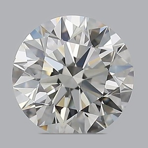 Round diamond — real photo