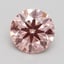 1.83 Ct. Fancy Intense Pink Round Lab Grown Diamond