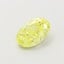 0.51 Ct. Fancy Intense Yellow Oval Lab Grown Diamond