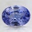 9.1x6.8mm Violet Oval Sapphire