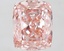 3.05 Ct. Fancy Vivid Pink Cushion Lab Grown Diamond