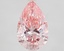 3.81 Ct. Fancy Vivid Pink Pear Lab Grown Diamond