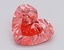 0.98 Ct. Fancy Vivid Pink Heart Lab Grown Diamond