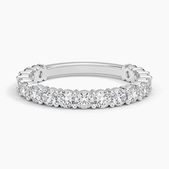 Round Three-Quarter Coverage Lab Diamond Ring