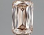 1.01 Ct. Light Orangy Pink Radiant Lab Grown Diamond