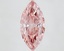 5.62 Ct. Fancy Vivid Pink Marquise Lab Grown Diamond