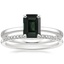 18K White Gold Petite Quattro Ring with Whisper Diamond Ring (1/10 ct. tw.)