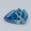 1.11 Ct. Fancy Vivid Malibu Blue Pear Lab Grown Diamond