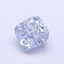 1.15 Ct. Fancy Intense Blue Cushion Lab Grown Diamond