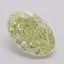 1.04 Ct. Fancy Yellow Oval Diamond