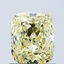 1.06 Ct. Fancy Intense Yellow Cushion Lab Grown Diamond