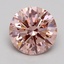 1.74 Ct. Fancy Intense Pink Round Lab Grown Diamond