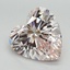 7.14 Ct. Fancy Light Pink Heart Lab Grown Diamond