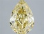 2.52 Ct. Fancy Intense Yellow Pear Lab Grown Diamond