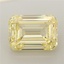 6.10 Ct. Fancy Intense Yellow Emerald Lab Grown Diamond