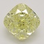 2.03 Ct. Fancy Yellow Cushion Diamond