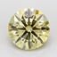 2.57 Ct. Fancy Light  Yellow Round Lab Grown Diamond