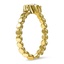 The Foxchapel Ring, smalltop view on a hand