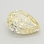 2.34 Ct. Fancy Intense Yellow Pear Lab Grown Diamond