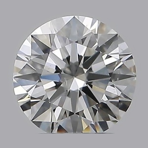 Round diamond — real photo