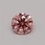 0.31 Ct. Fancy Vivid Pink Round Lab Grown Diamond