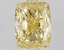 1.82 Ct. Fancy Intense Yellow Cushion Lab Grown Diamond