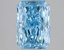 2.10 Ct. Fancy Vivid Blue Radiant Lab Grown Diamond