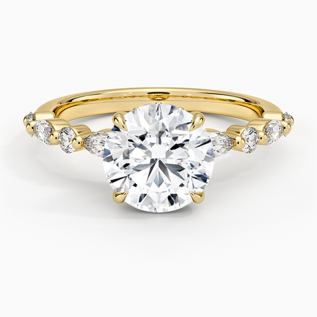 Versailles Hidden Halo Diamond Ring - Brilliant Earth