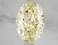 3.10 Ct. Fancy Intense Yellow Oval Lab Grown Diamond