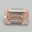 2.01 Ct. Fancy Intense Pink Emerald Lab Grown Diamond
